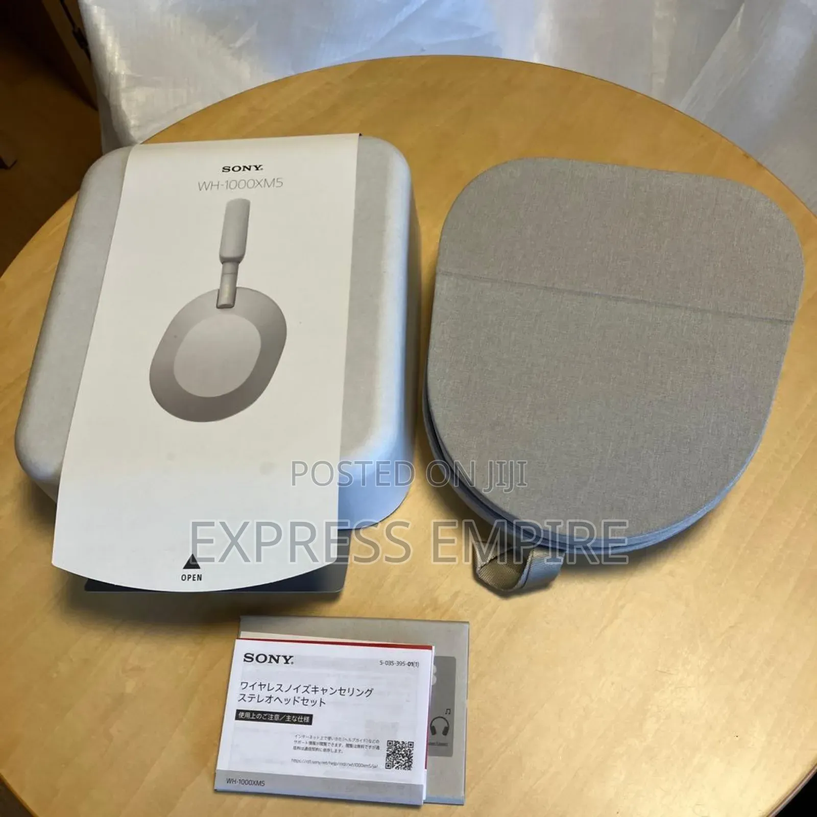 Sony Wh 1000-Xm5 Headphones Silver