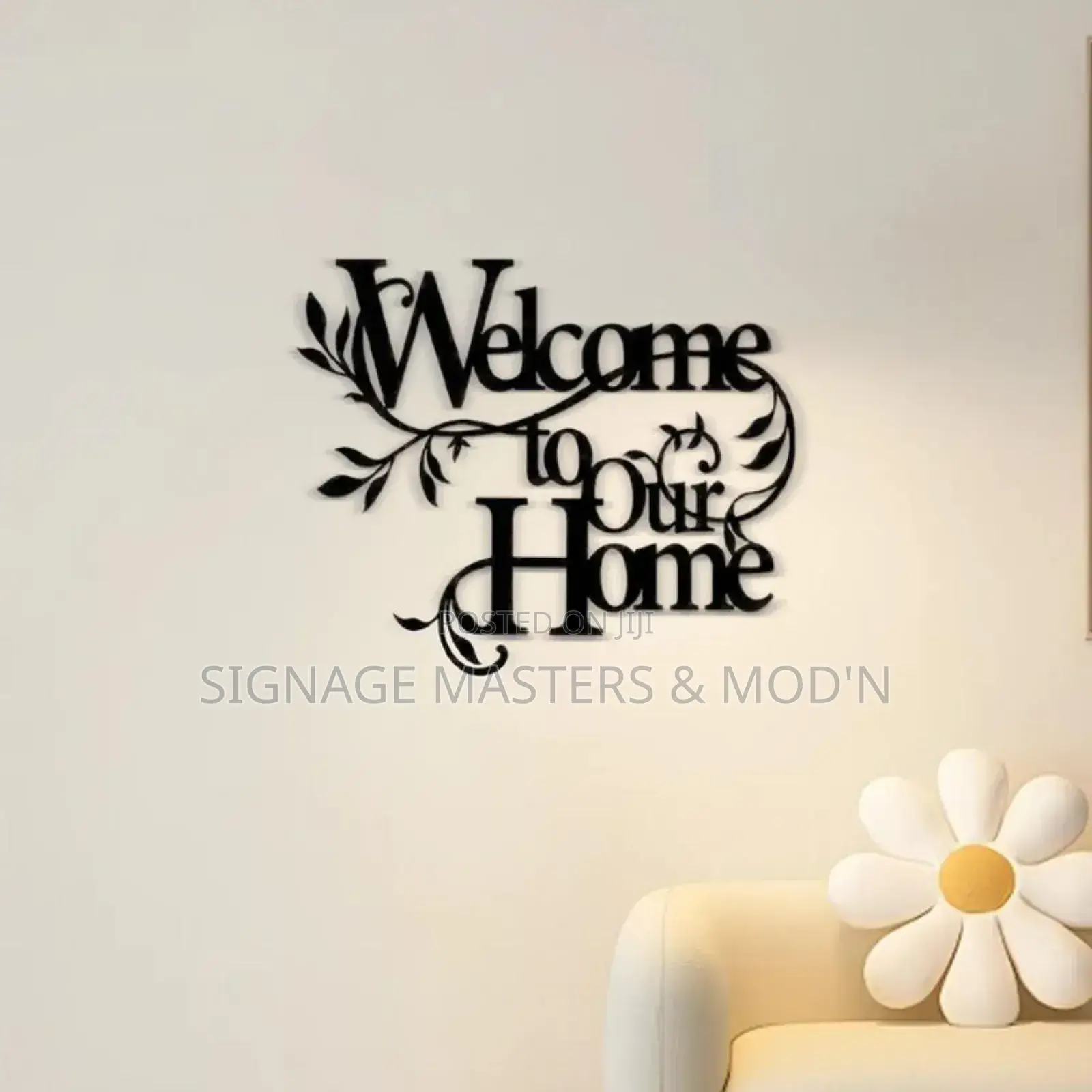 2 D Acrylic Wall Words