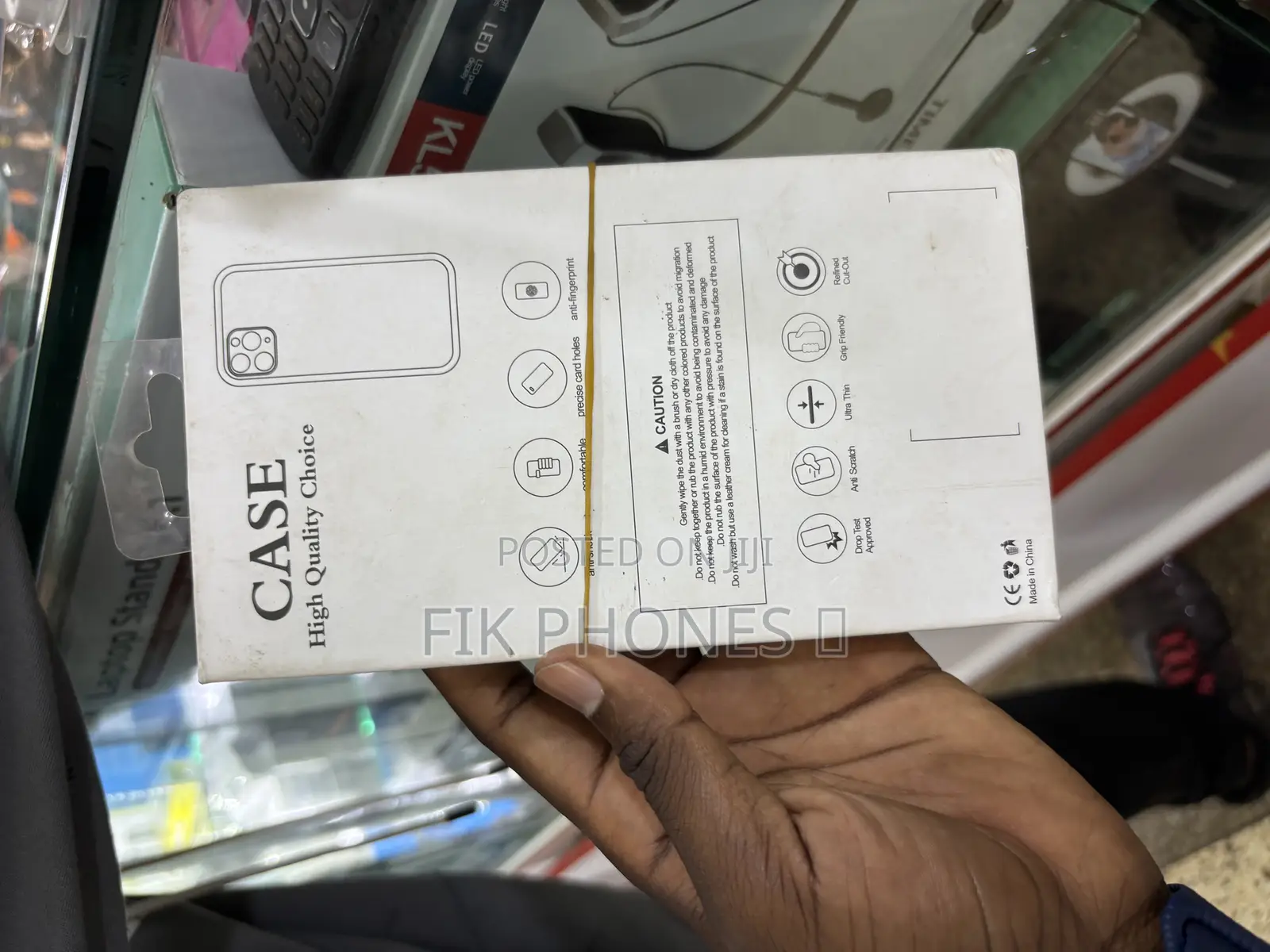 Metal Frame Protective Case for an iPhone 16 Pro.