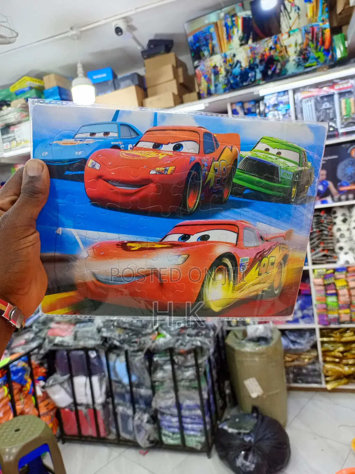 Jigsaw Puzzle, Characters From the Disney Pixar Movie Franchise, Cars.