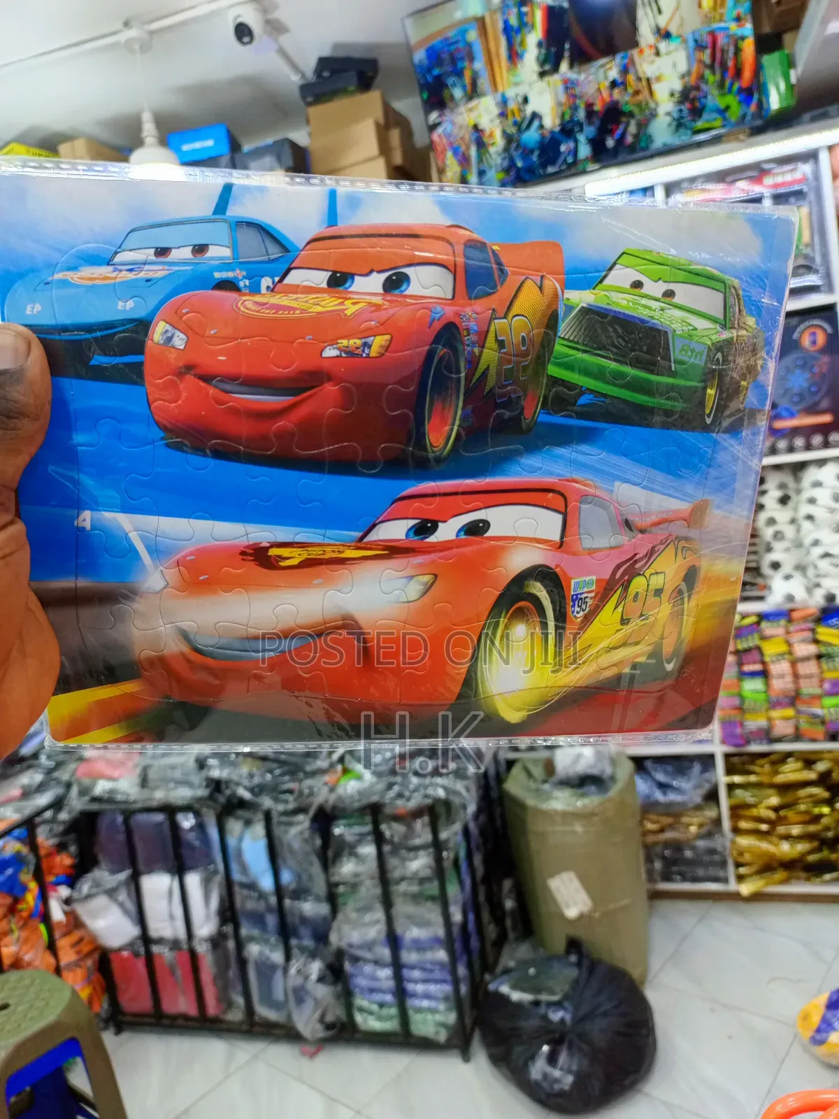 Jigsaw Puzzle, Characters From the Disney Pixar Movie Franchise, Cars.