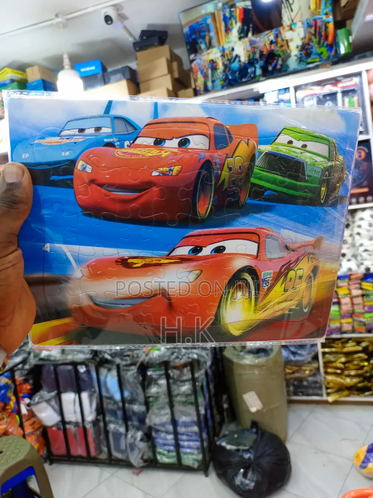 Jigsaw Puzzle, Characters From the Disney Pixar Movie Franchise, Cars.