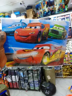 Jigsaw Puzzle, Characters From the Disney Pixar Movie Franchise, Cars.