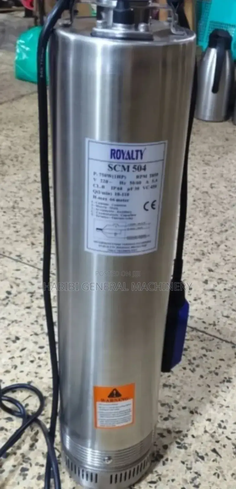 Surbmusible Bottom Sunction Water Pump