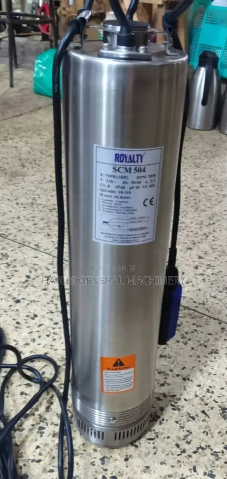 Surbmusible Bottom Sunction Water Pump