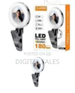 , Mini Ring Light, Small Clip on Ring Light