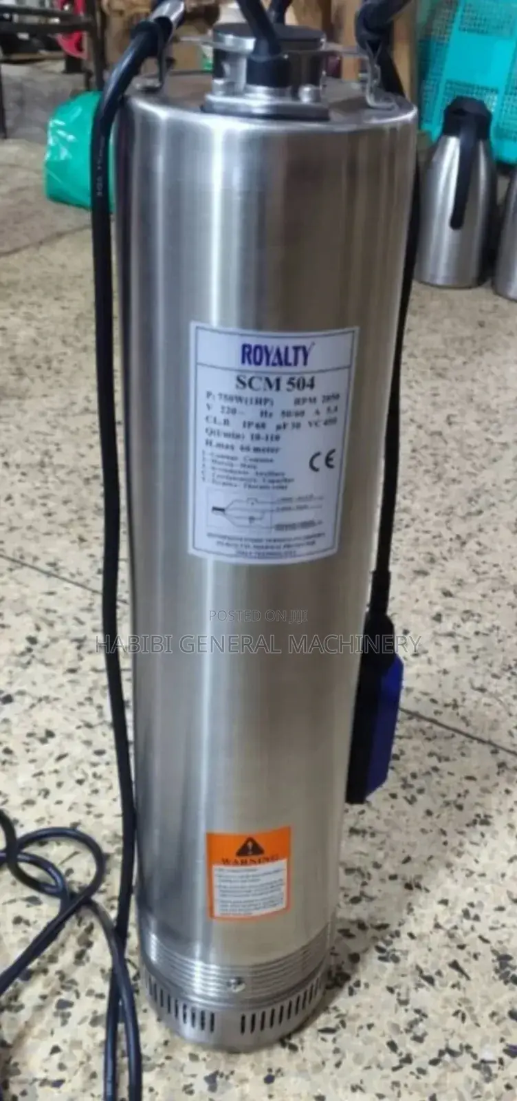 66m Surbmusible Bottom Sunction Water Pump