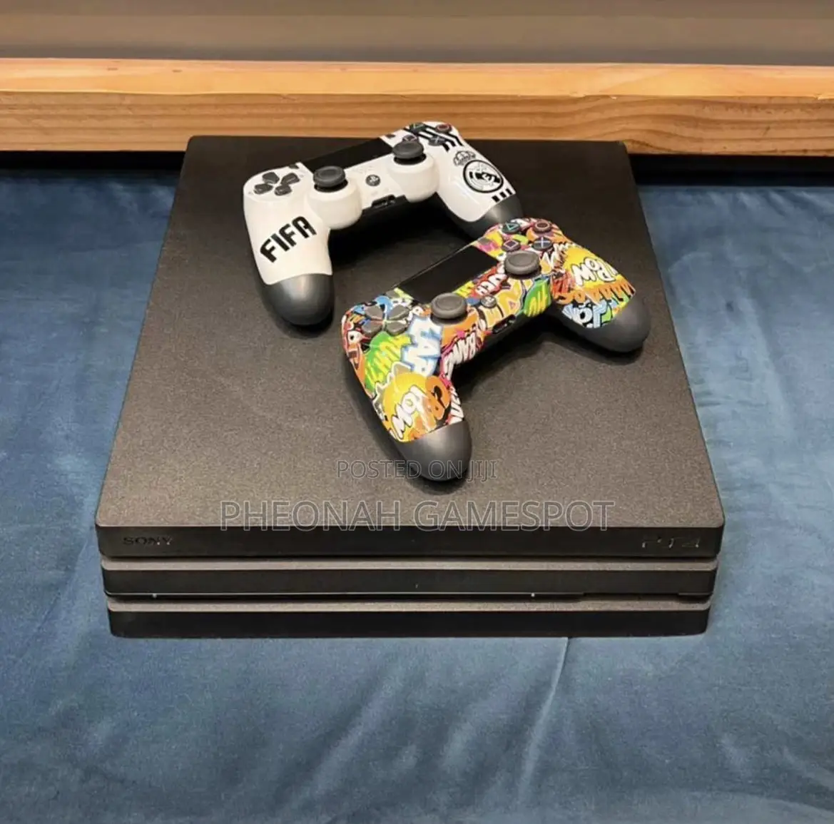 Playstation 4 Pro — 2 Controllers, 20 Exciting Games Installed!