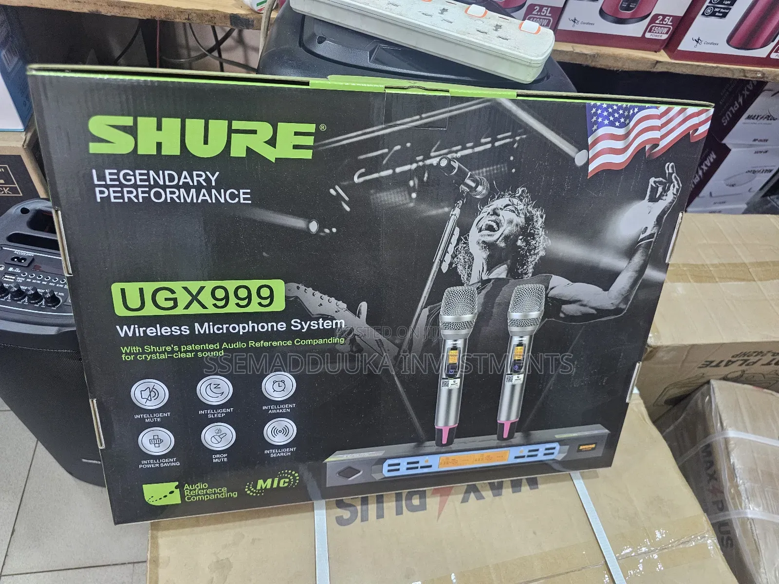 Shure Ugx-999 Professional Wireless Microphones