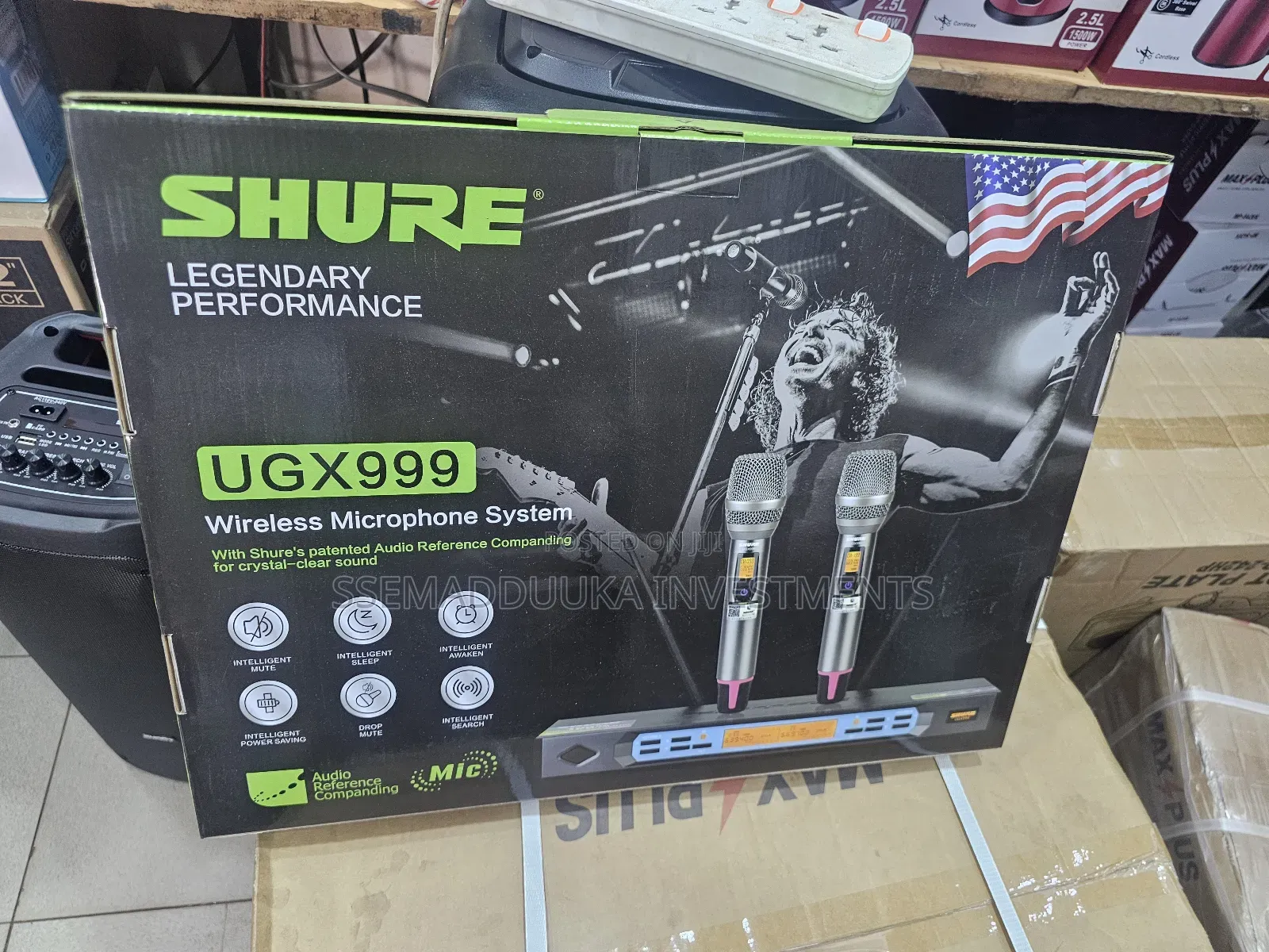 Shure Ugx-999 Professional Wireless Microphones