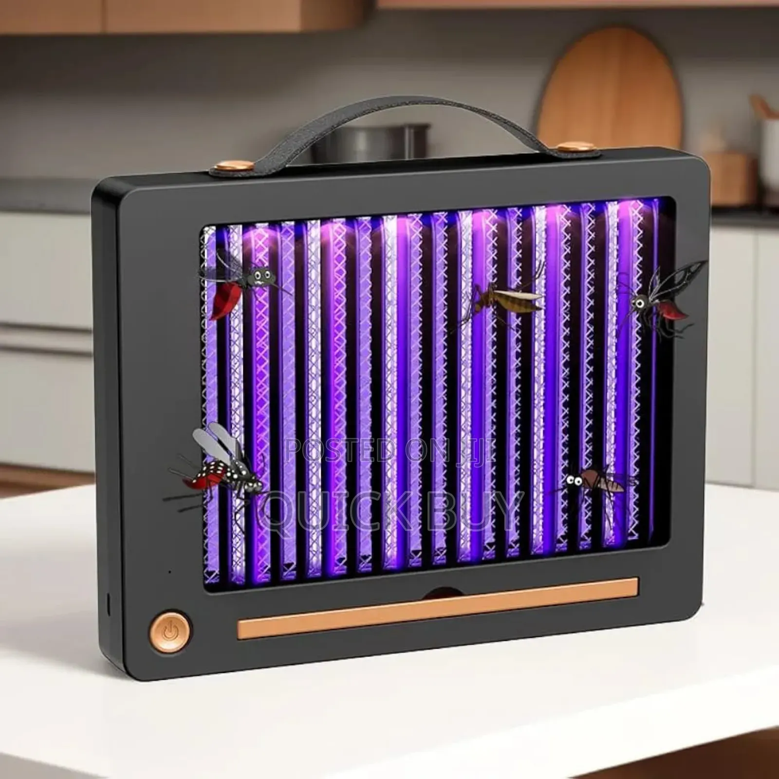 Rechargeable Silent Flat Mosquito Killer Lamp