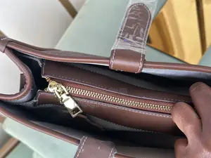 Brown Unisex Messenger Bag