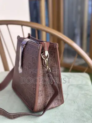 Brown Unisex Messenger Bag