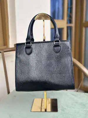 Hard Leather Textured Handbag