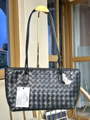 Basket Weave Shoulder Totebag