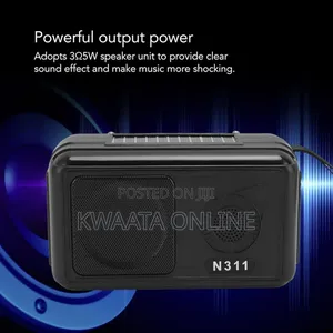 N311 Radio With Solar Panel, Bluetooth Tf Card Usb Aux Playback