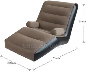 Air Sofa Set Recliner With 2 In 1 Electric Pump