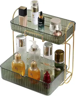 Acrylic Makeup Organizer Rack