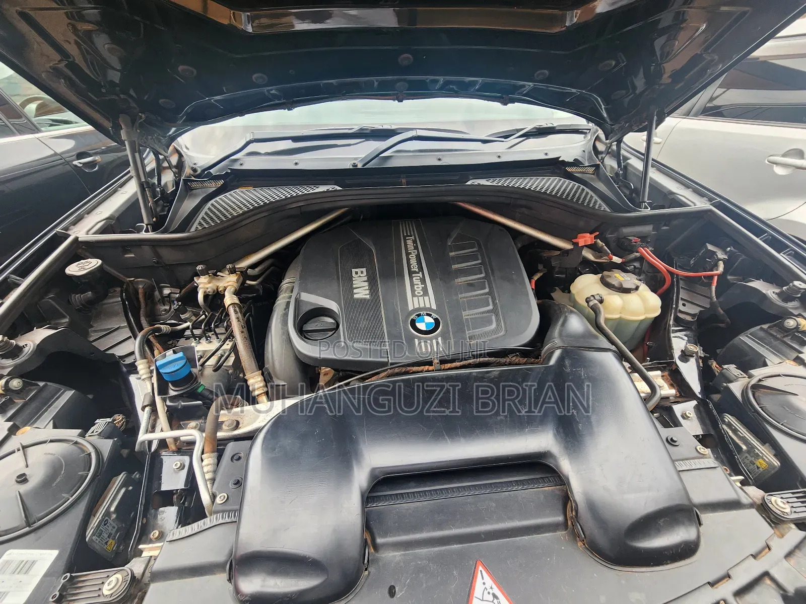 BMW X5 xDrive35d AWD (3.0L 6cyl 8A) 2016 Black
