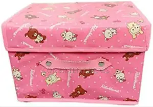 Large Capacity Foldable Storage Bin/ Box With Lid