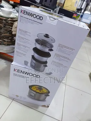 2.8l Kenwood Rice Cooker With Steam Basket.