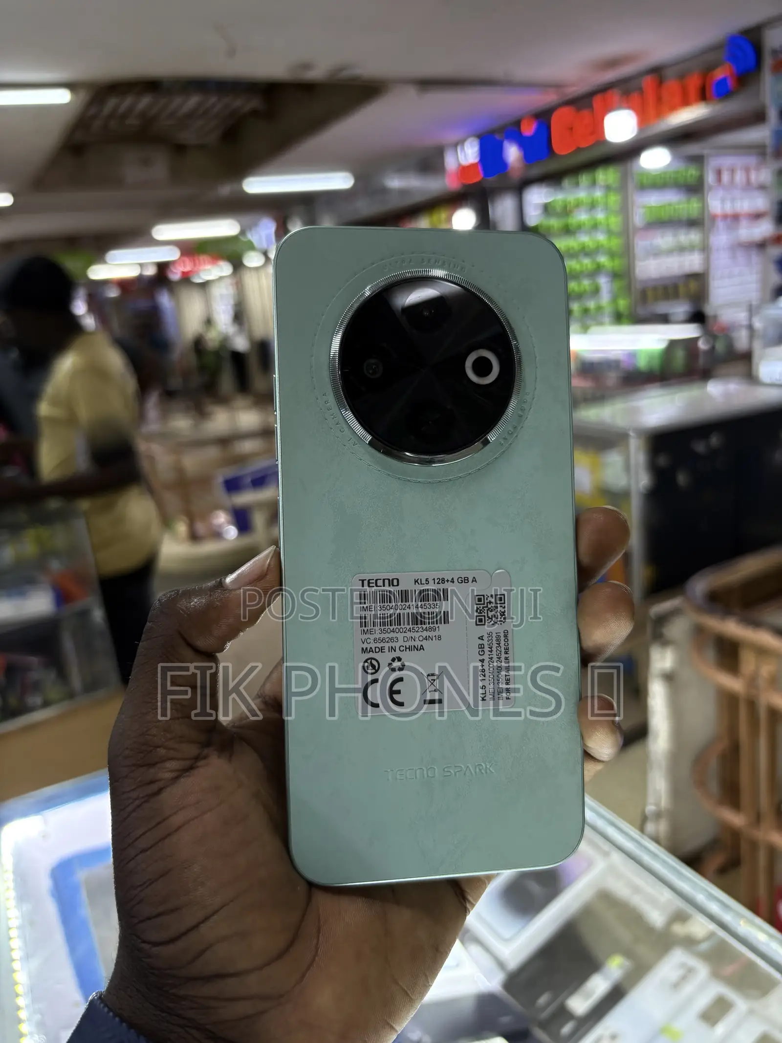 Tecno Spark 30C 128 GB Green