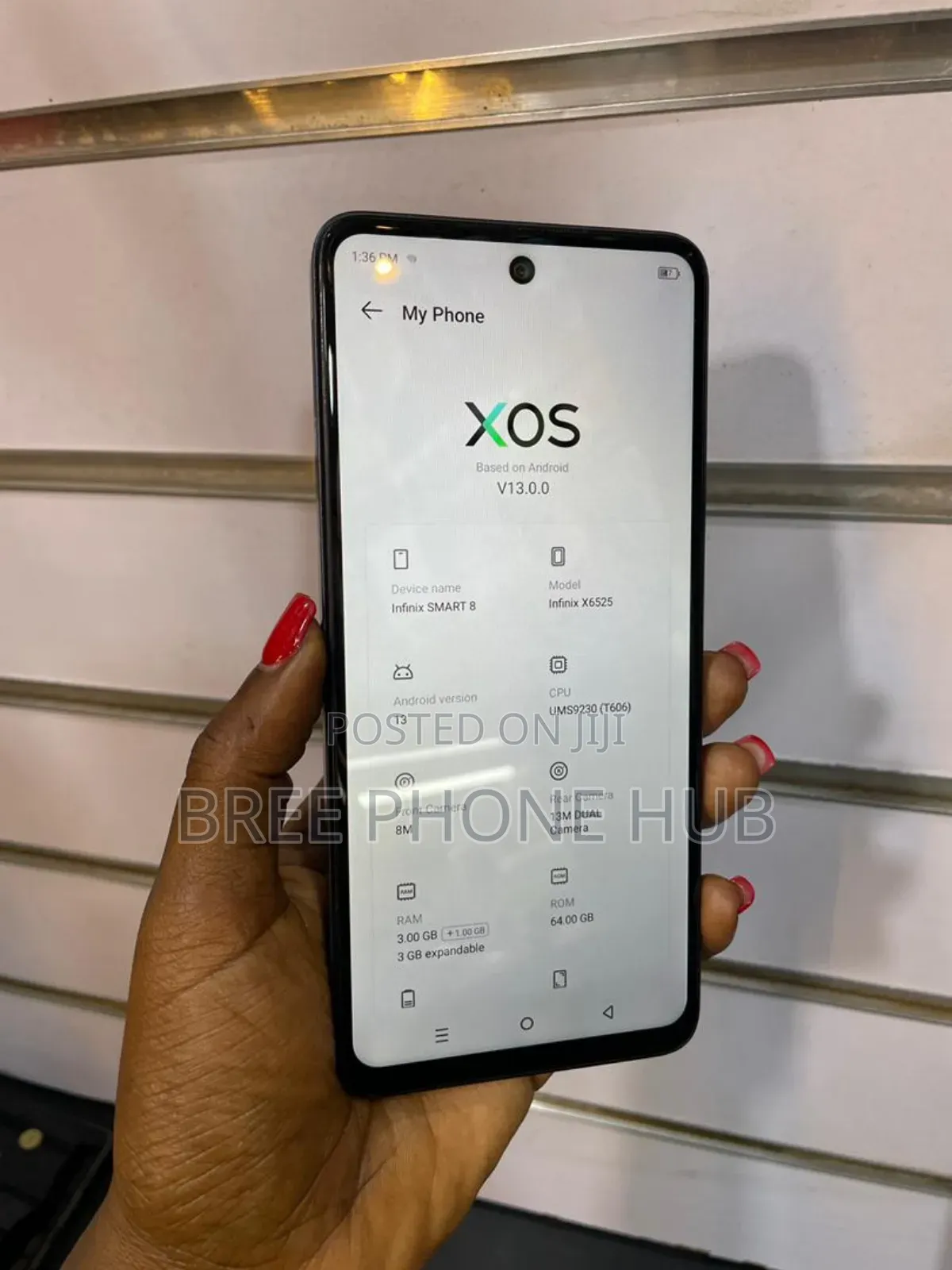 Infinix Smart 8 64 GB Black