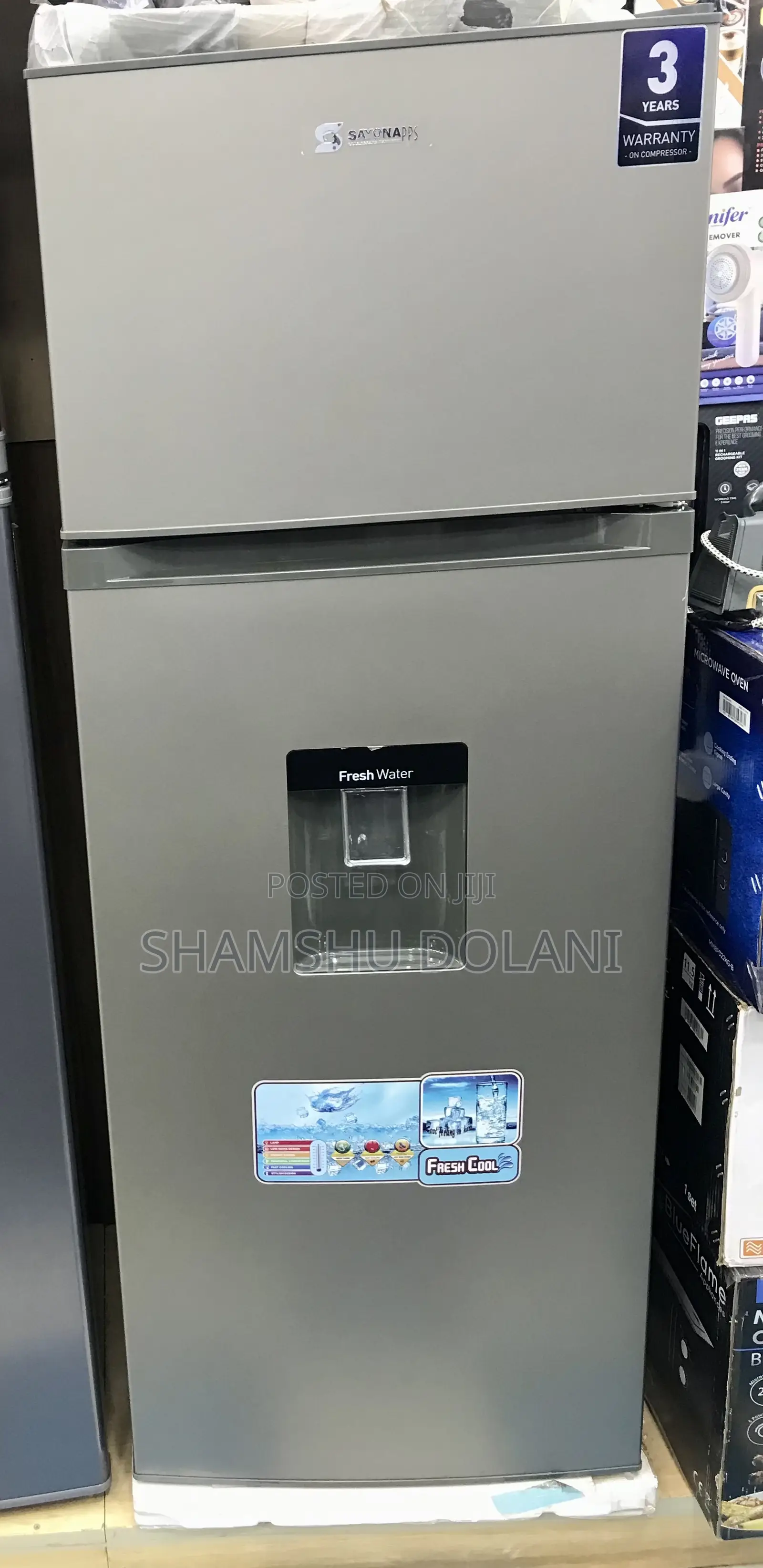 Sayona 280 Fridge With Water Dispenser