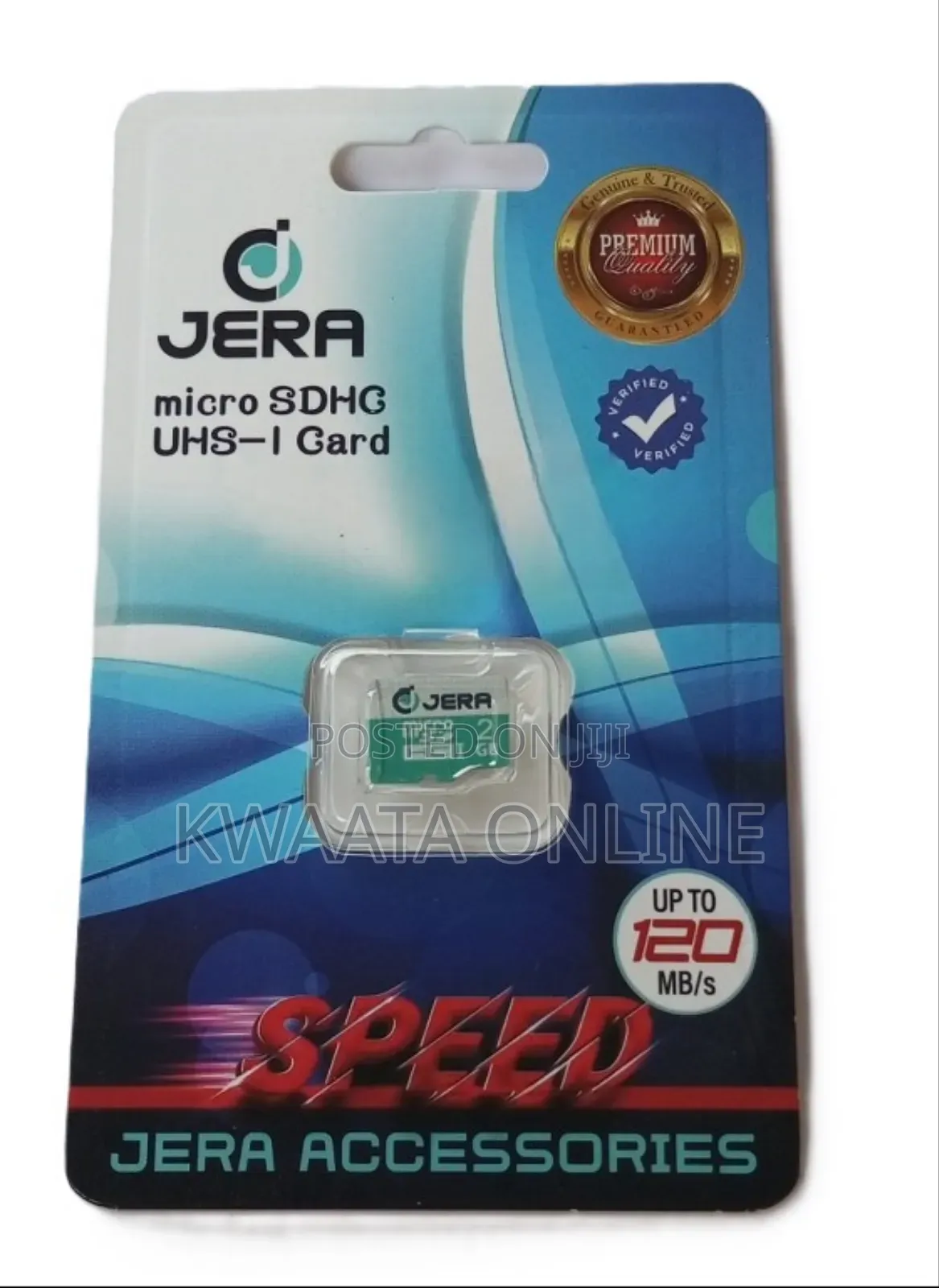 128gb Jera Micro SDHC Uhs-I Card. Speed of Up to 120 Mb/S Memory Card