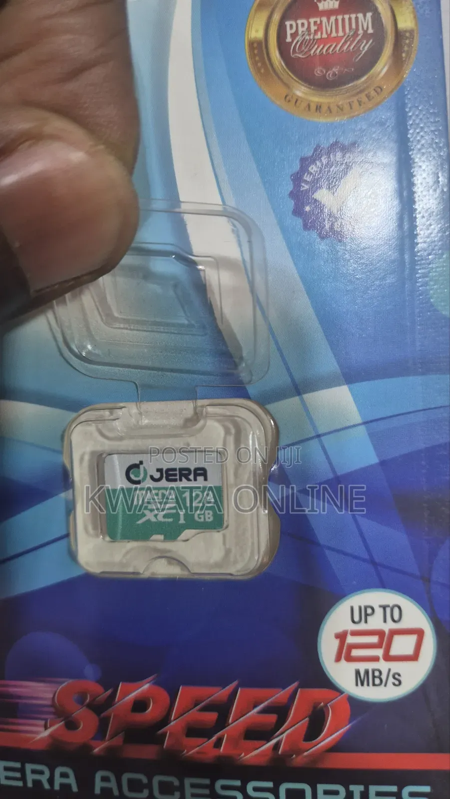 128gb Jera Micro SDHC Uhs-I Card. Speed of Up to 120 Mb/S Memory Card