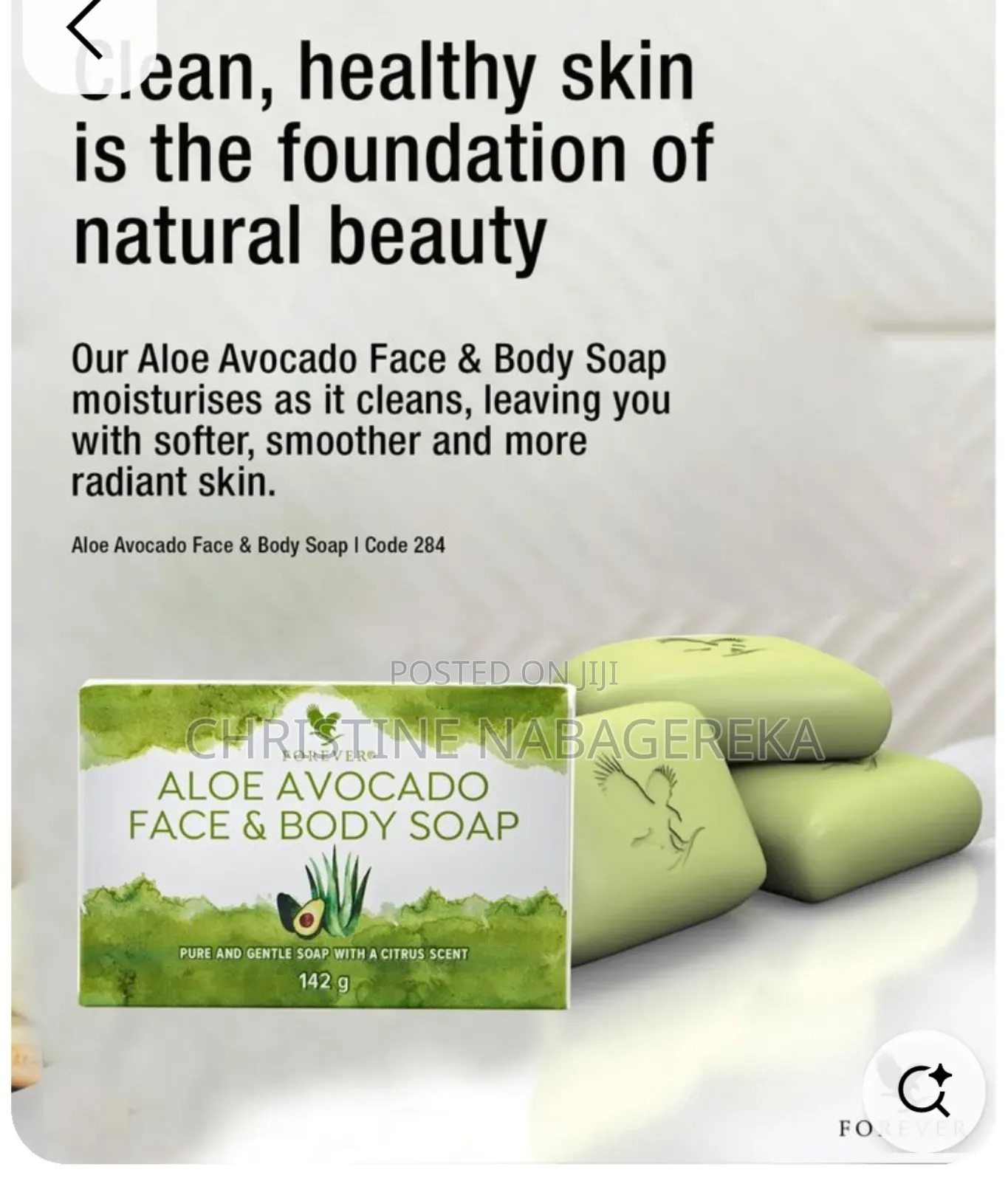 Aloe Avocado Face Body Soap