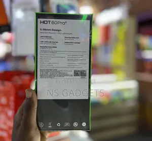 New Infinix Hot 60 Pro+ 128 GB Black