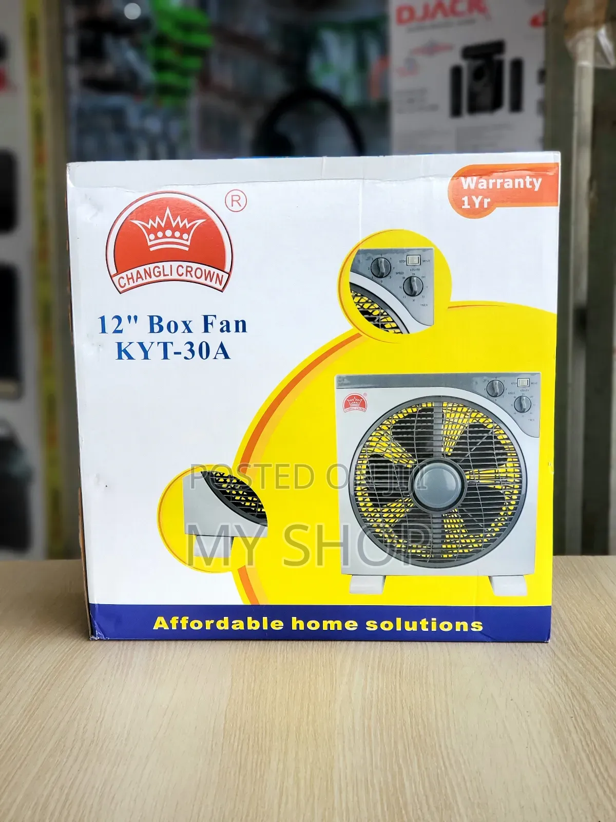 Box Fan (Table or Floor Fan)