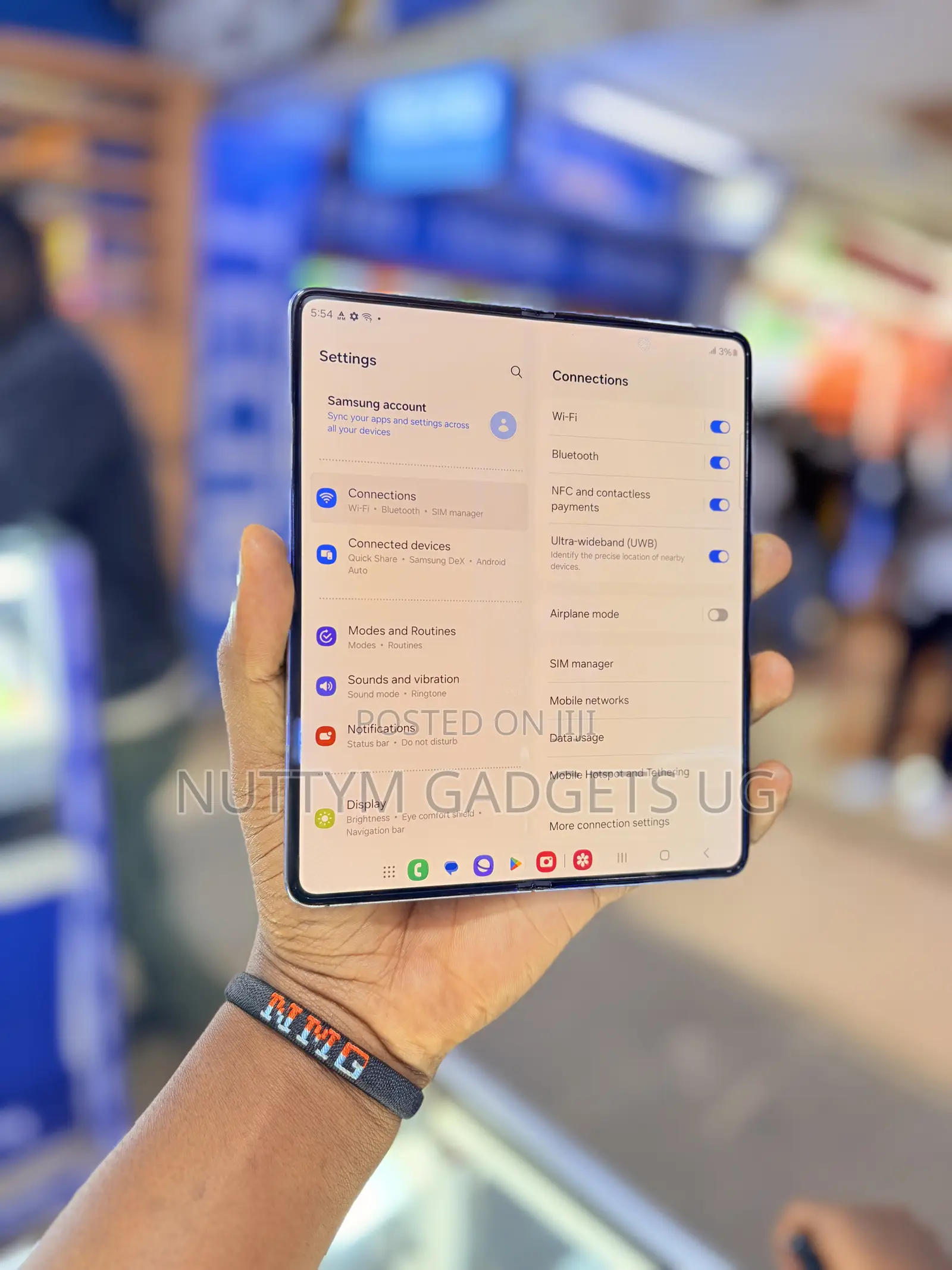 Samsung Galaxy Z Fold 5 256 GB Blue