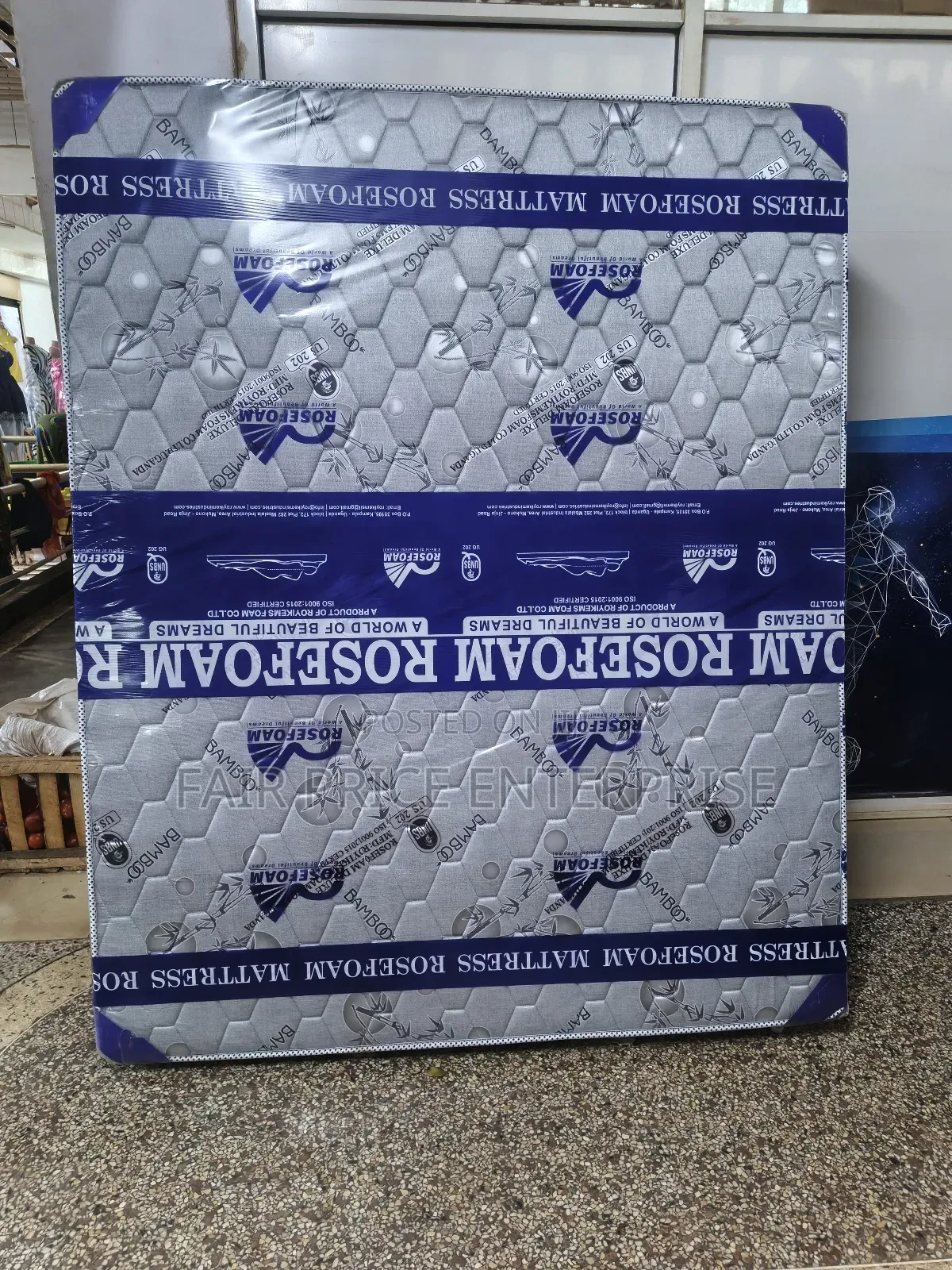 5x6 By8 Inches/Rosefoam Mattresses Super Density