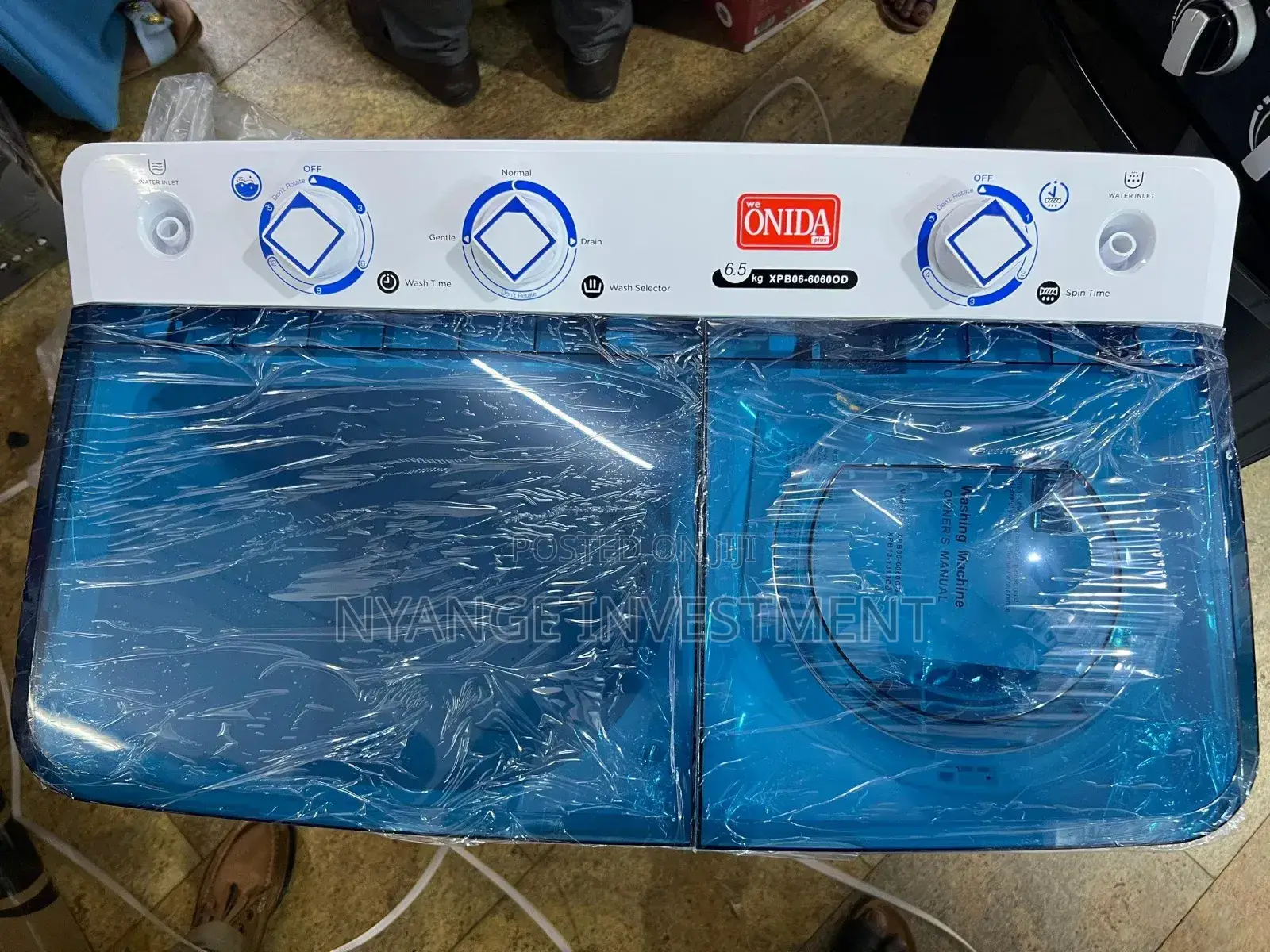 6.5 KGS Onida Twin Tub Washing Machine