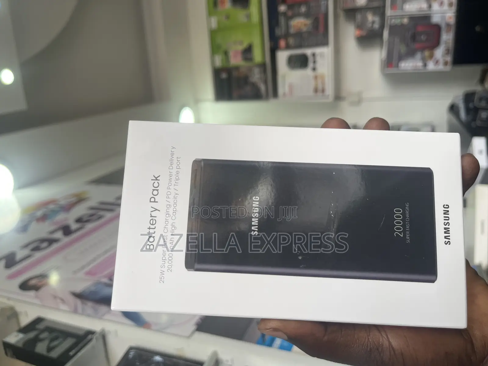 Samsung Portable Battery Pack Power Bank, 25w Super Fast Charging