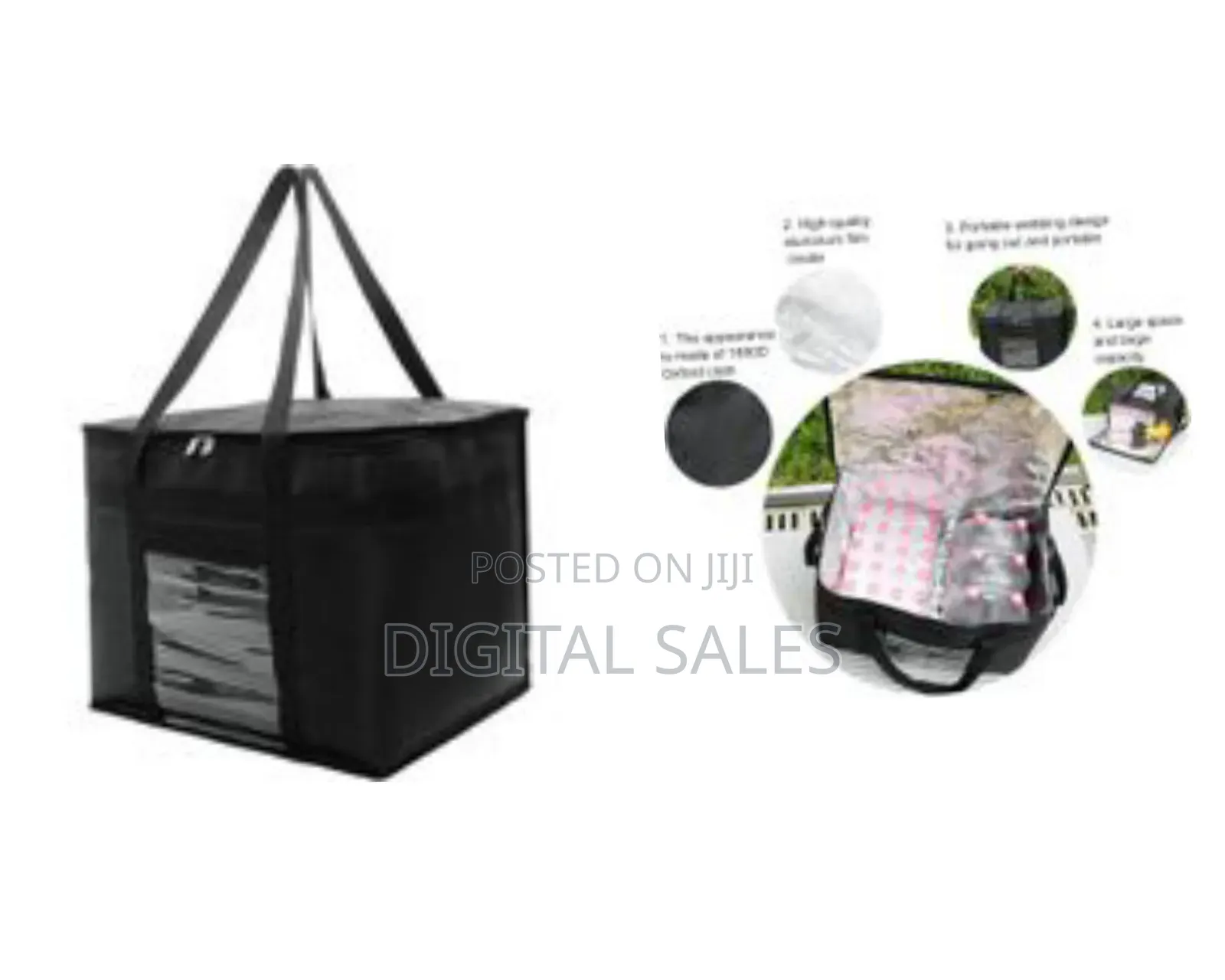 50 Litre Car Cooling Handbag Fresh Food Delivery Container Waterproof