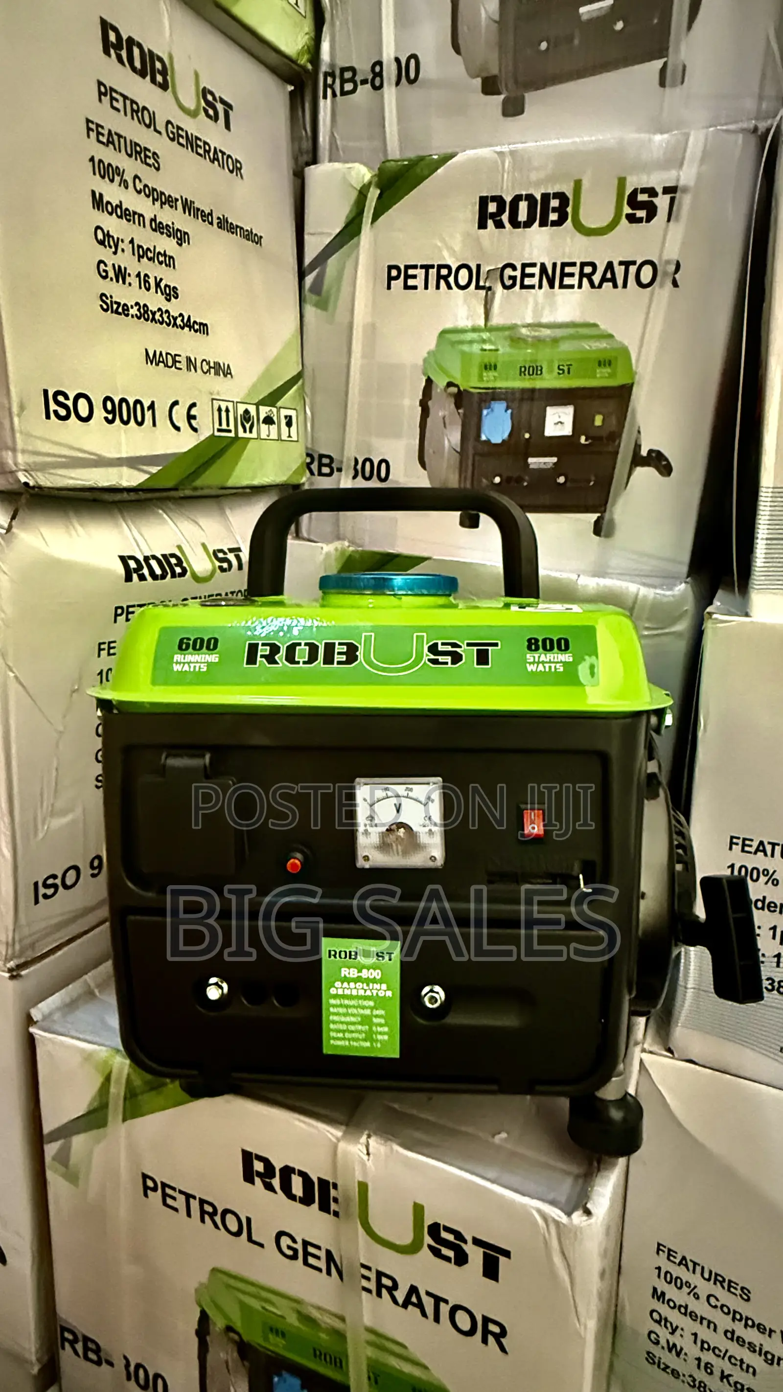 0.8kva - Robust Petrol Generator