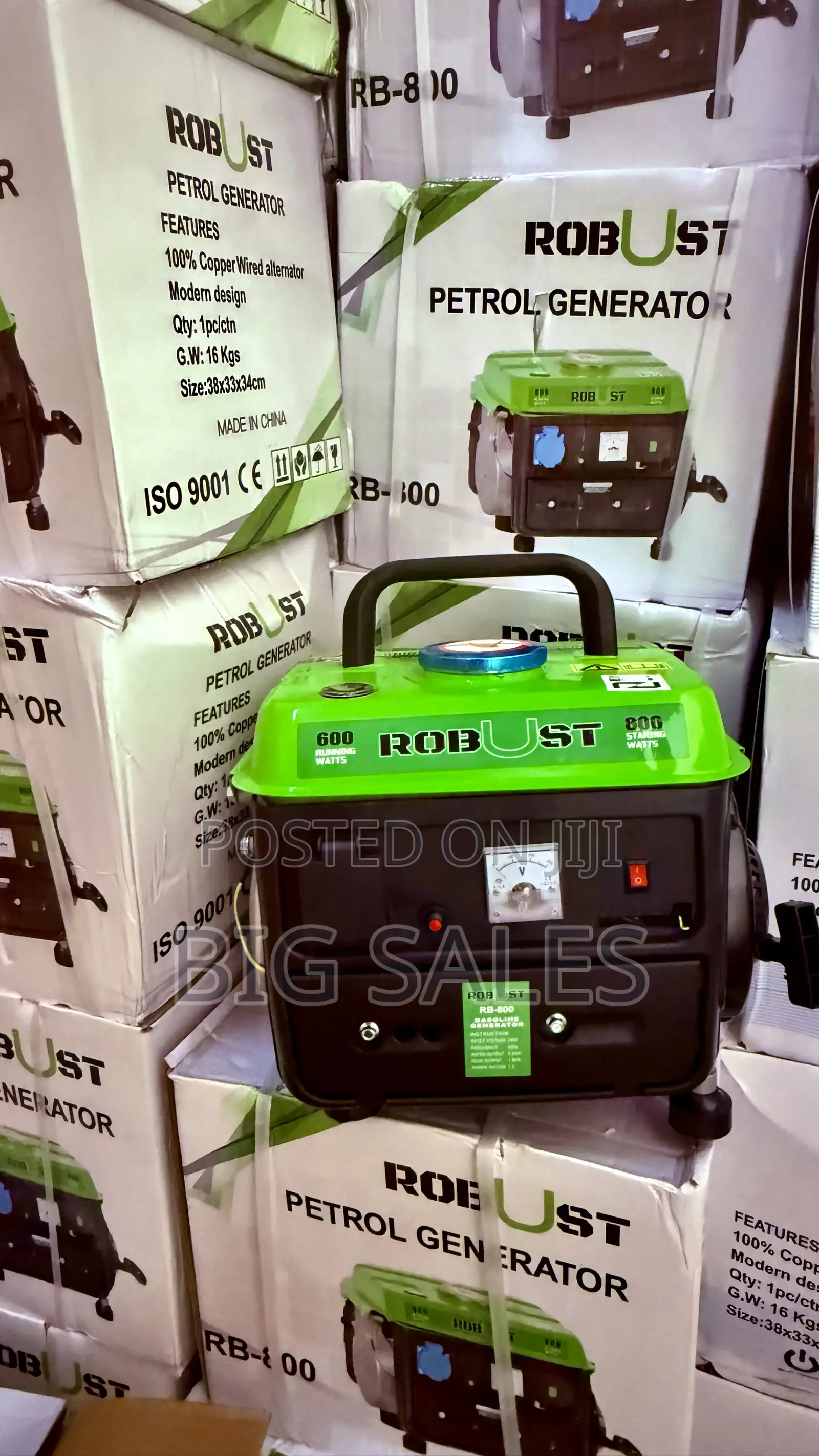 800watts - 2stroke Petrol Generator