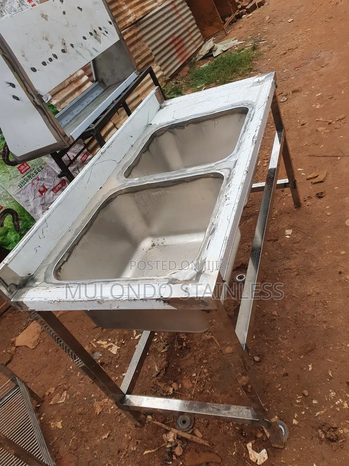 Commercial Stainless Steel Sink