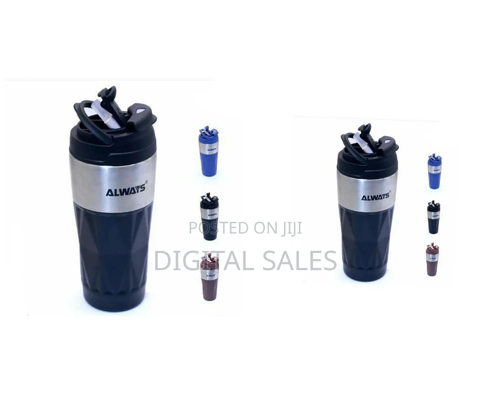 Always 600ml Tumbler Thermos Mug With Lid Stainless Steel