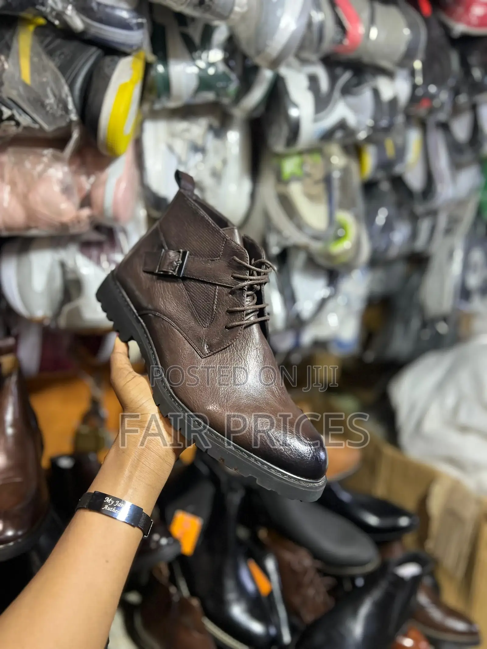 Classic Leather Boot Laced Shoes Available 40-45