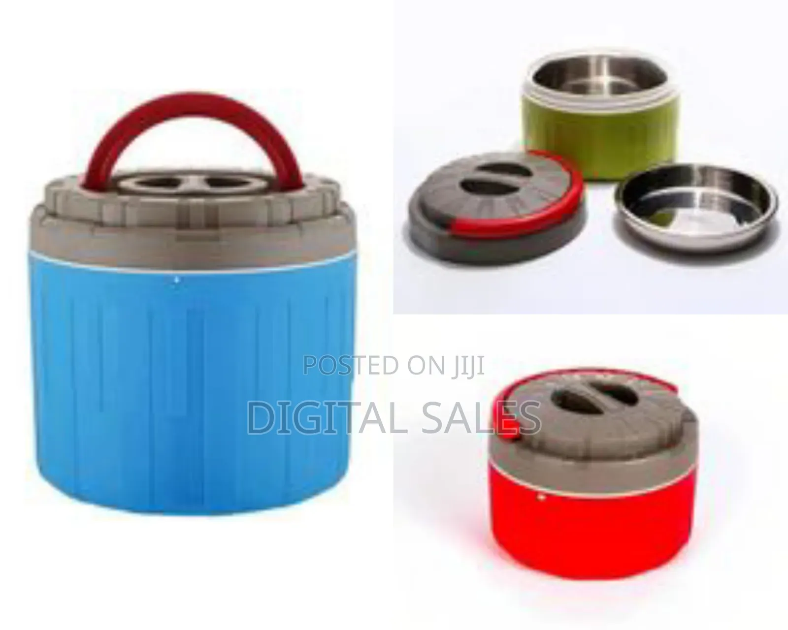 1 Piece of Commercial Portable Insulated Lunch Box Ice Container Rice