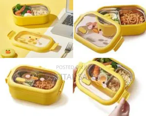 Portable 1000ml Stainless Steel Insulated Bento Lunch Box Little Duck