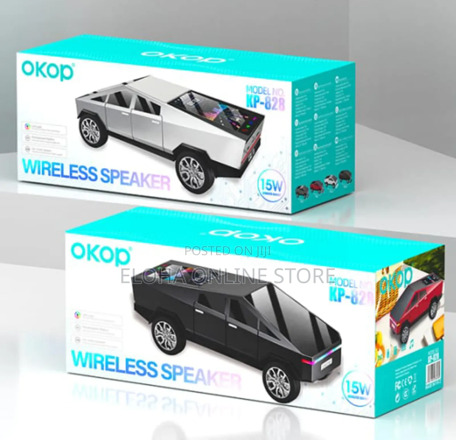 Okop Wireless Tesla Cyber Truck Speaker- Kp828