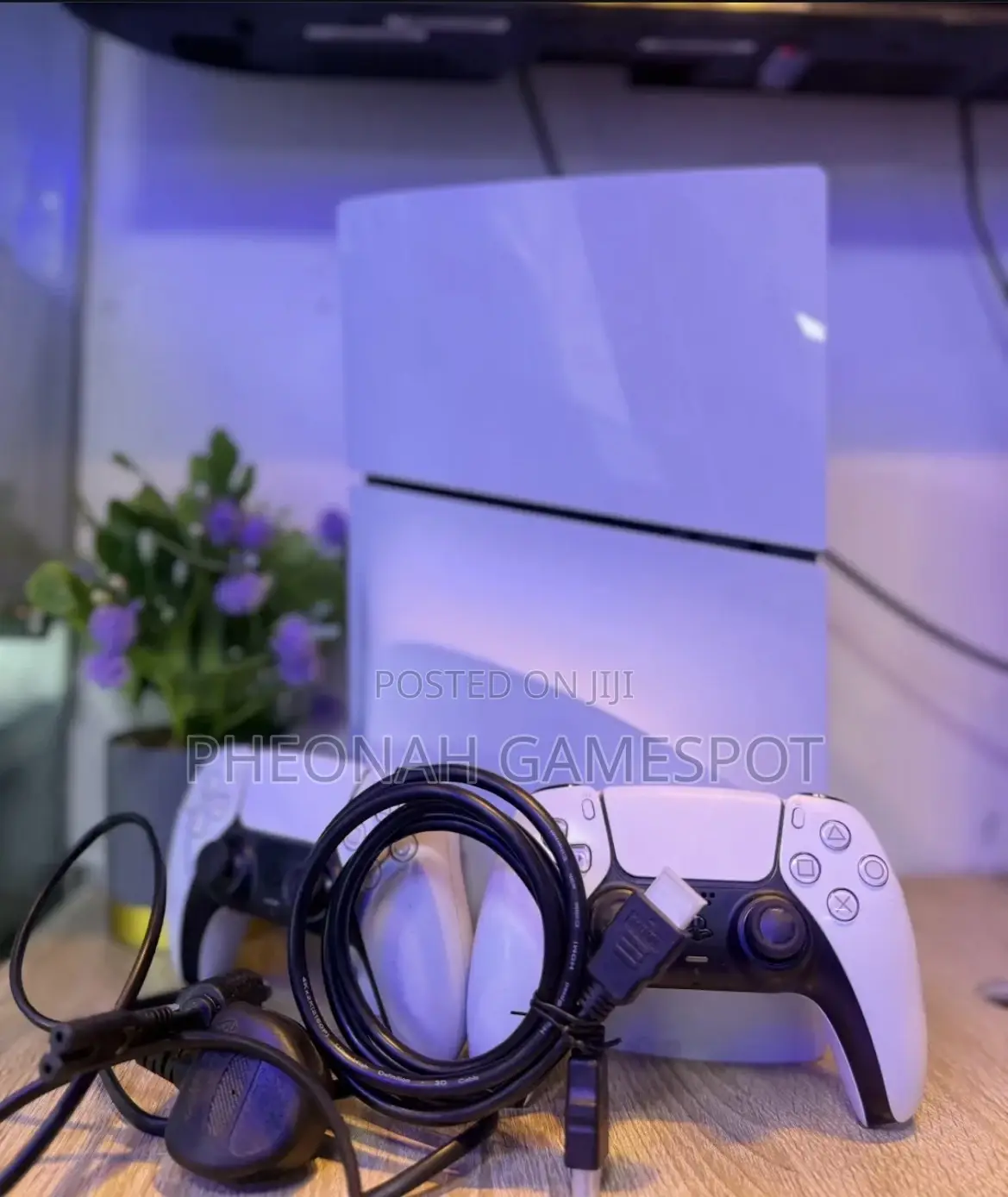 Ps5 Slim Bundle — 2 Pads and 4 Great Games, All Accessories!