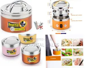 1300ml Insulated Stainless Steel Bento Box Thermos Food Flask for Hot