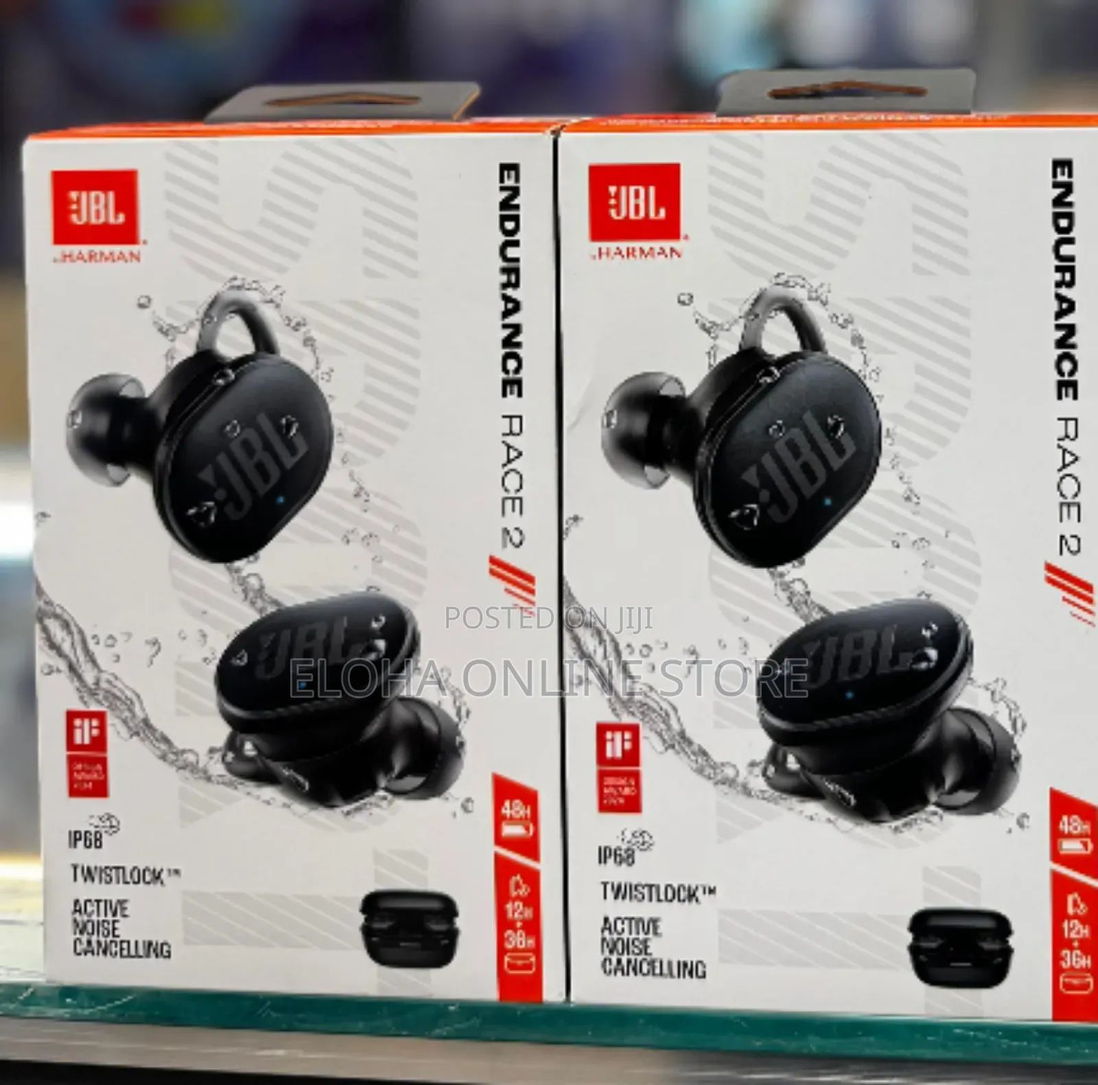 JBL Endurance Race 2 - Waterproof (Ip68) Sports True Wireless Earbuds