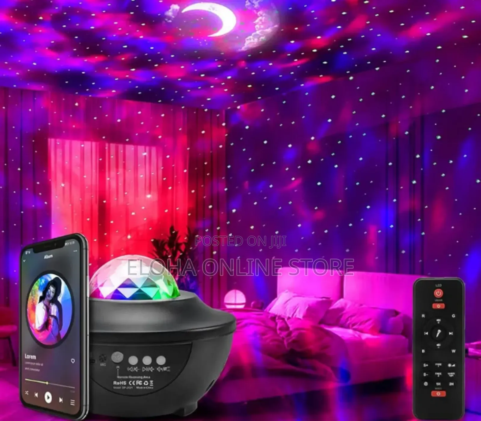 Starry Galaxy Projector Lights